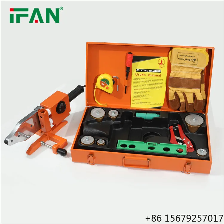 Ifan Plastic Pipe Ppr Welding Machine Pipe Welding Tools Ppr Welding Machine Set for Pipe Fittings Ppr Hdpe