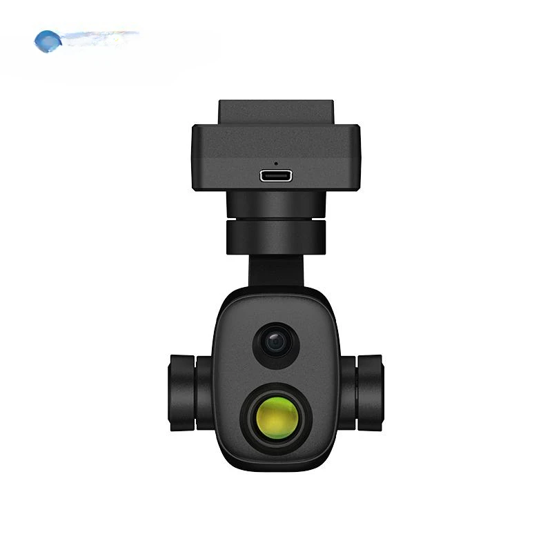 ZT6 Mini Dual Light Pod 640 * 512 High Resolution Thermal Imaging Temperature Measurement 4K Visible Light PTZ