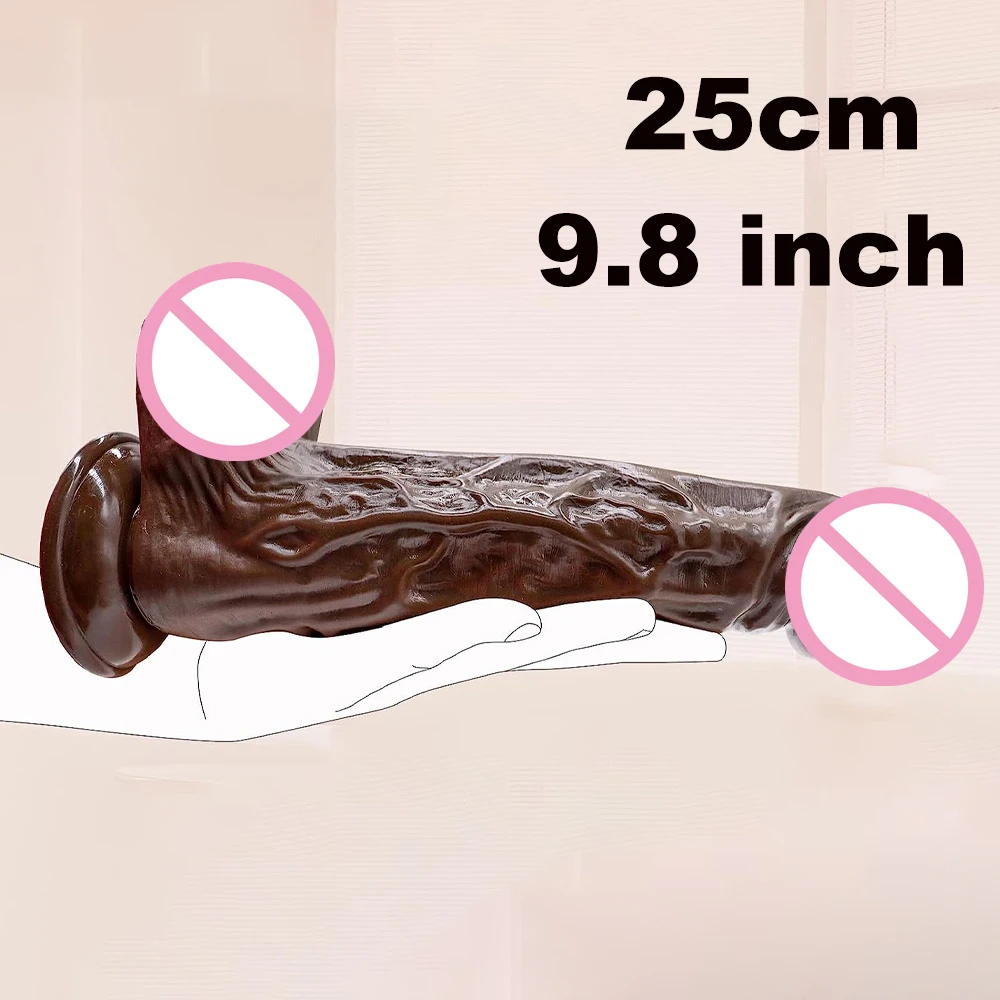 Dikke Enorme G-spot Dildo Realistische Dildo Grote Penis Anale Plug Giant Dick Vrouwelijke Vagina Stimulator Speeltjes voor Vrouwen en Mannen Gay