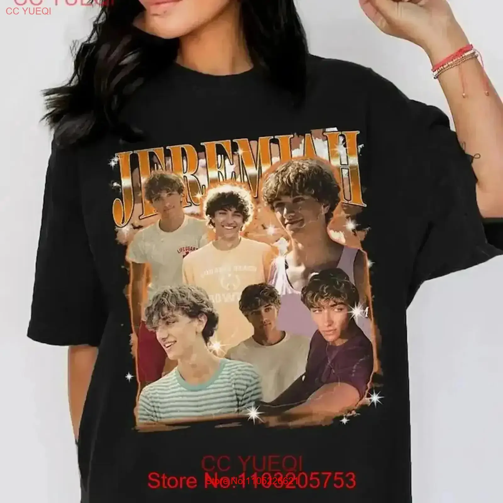 

Винтажная футболка Jeremiah Fisher The Summer I Turned Pretty S 5XL, дышащая уличная одежда, растянутая, винтажная, мягкая