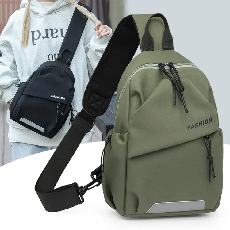 

Большая сумка через плечо из ткани Capaci из бычьей ткани, мужская повседневная водонепроницаемая нагрудная сумка, сумка через плечо для отдыха, модная маленькая распродажа