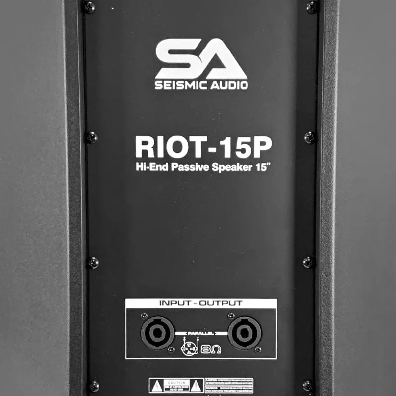 Riot-15P-Pair - 15インチ パッシブ 2ウェイ 900ワット PA/DJスピーカーキャビネット（ペア） › 非電源式キャビネット