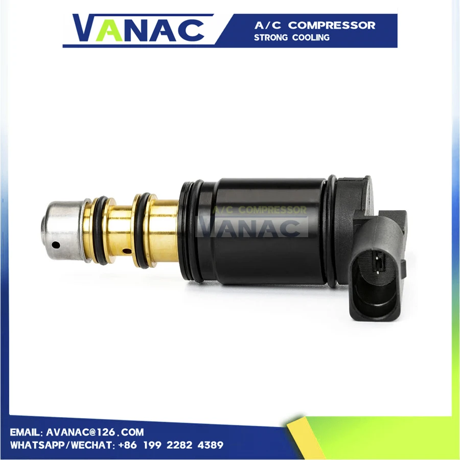 For DENSO 7SEU17C 6SEU14C 7SEU16C AC Compressor Solenoid Control Valve For Volkswagen MK5 MK6  168315 CO 29186C 5Q0820803G