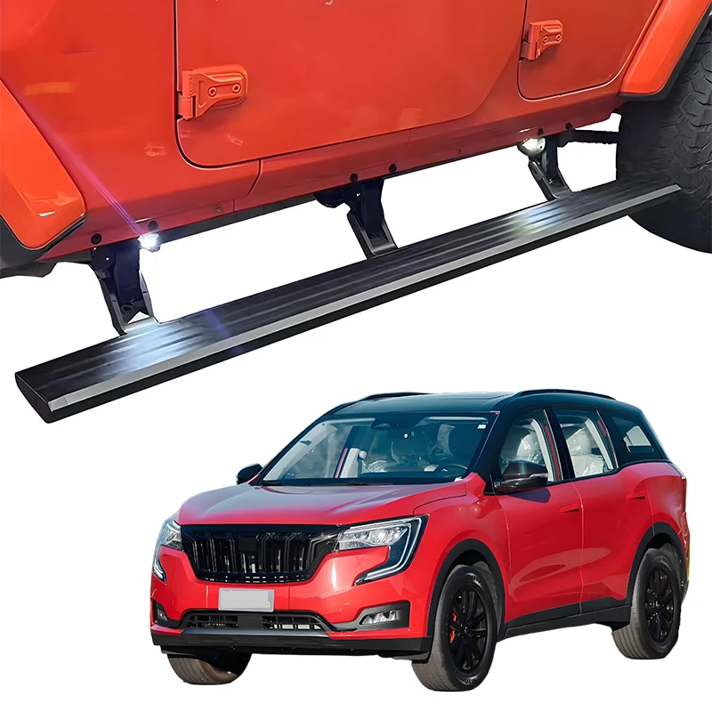 

Automatic Electric Power White LED Light Side Step Running Board for Mahindra XUV700 2023+