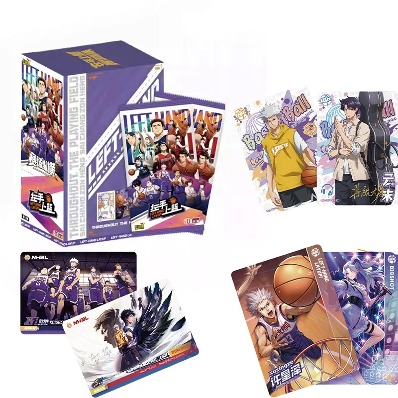 

KAYOU LeftHanded Layup Cards Series1 The Arena Is Crisscrossing Collectible Cards Xu Xingze Yun Mo BP Autographed Boy's Gift Toy