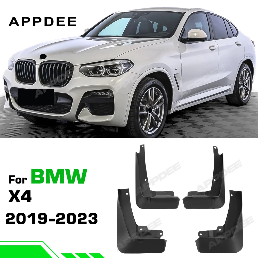 

Для BMW X4 M (Sport) 2019 2020 2021 2022 2023, брызговики на крыло, брызговики, брызговики, автомобильные аксессуары