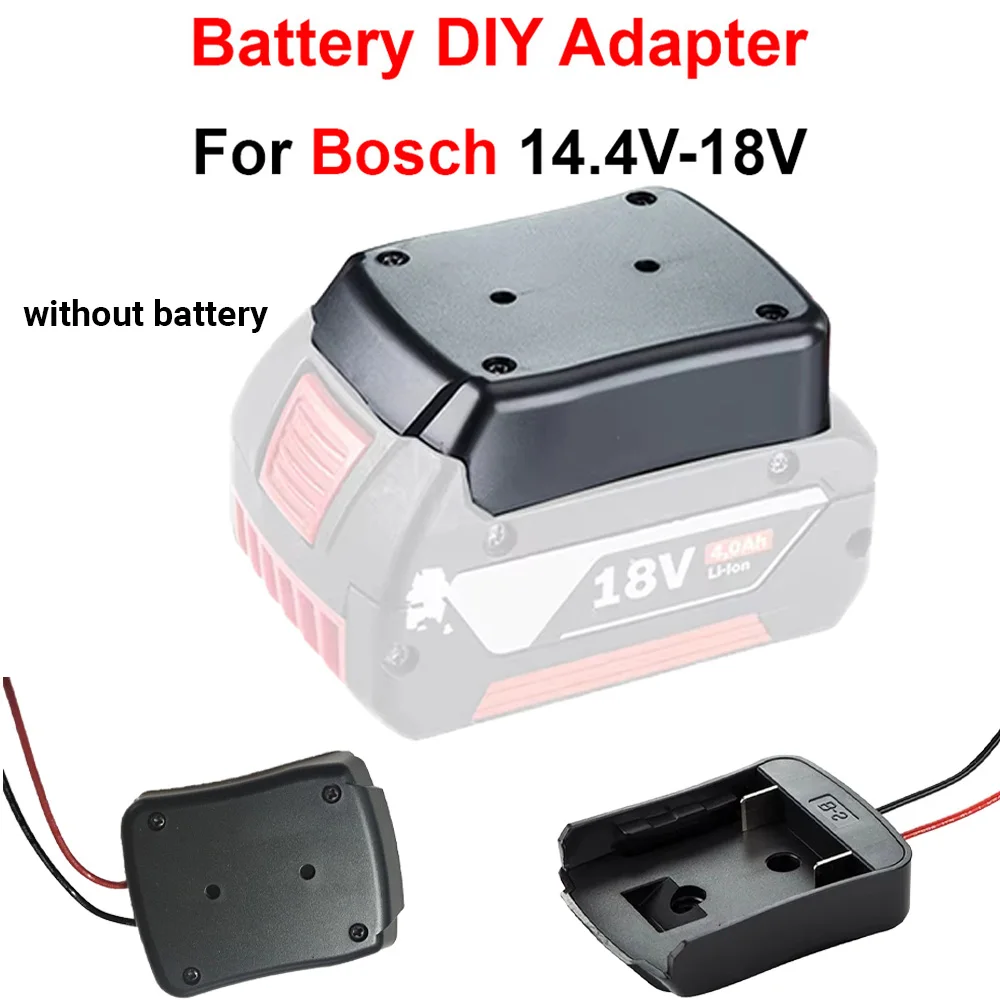 

Battery adapter for Bosch 18V Battery Dock Power Connector With 14 Awg Wires Connectors Adapter Tool DIY Accessories