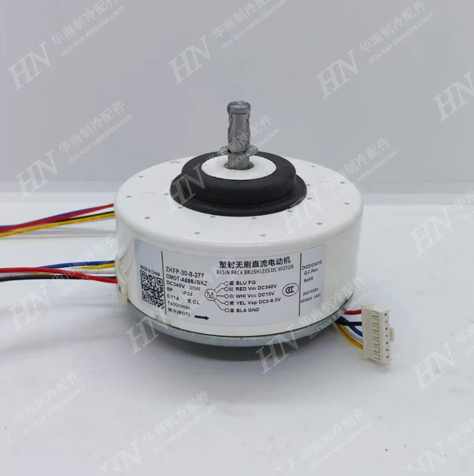 New Sharp air conditioner DC fan ZKFP30-8-141L CMOT-A644JBKZ
