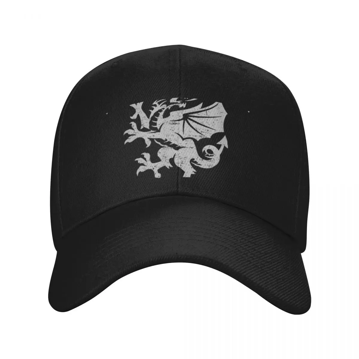 

Wrexham Wales Retro Vintage Essential Baseball Cap black Golf Streetwear Caps Women Men's