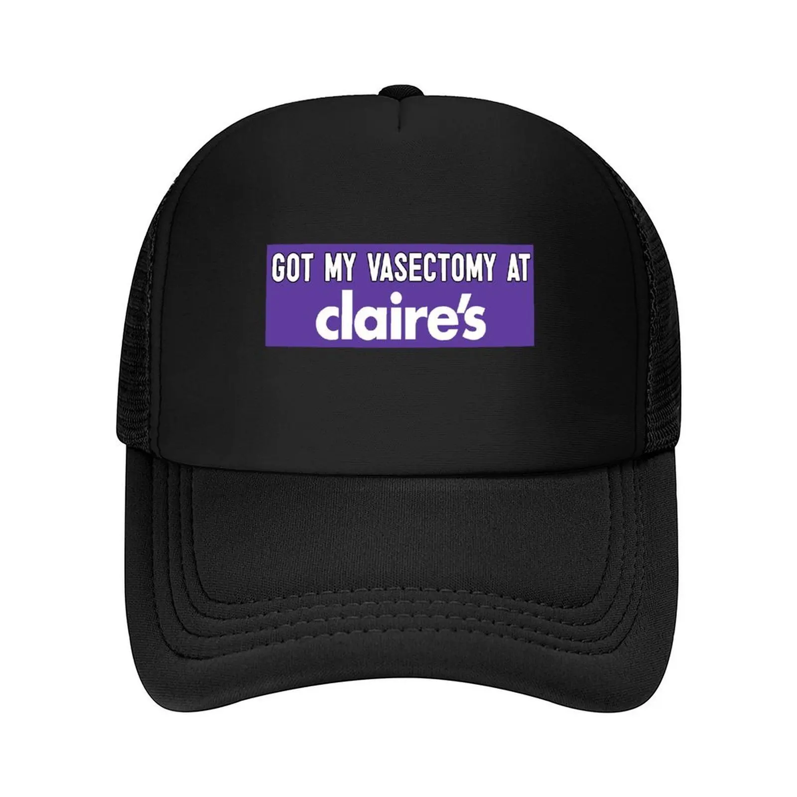 

got my vasectomy at claire's Baseball Cap designer cap western Hat New In The Hat Dropshipping Women Beach Fashion Men's