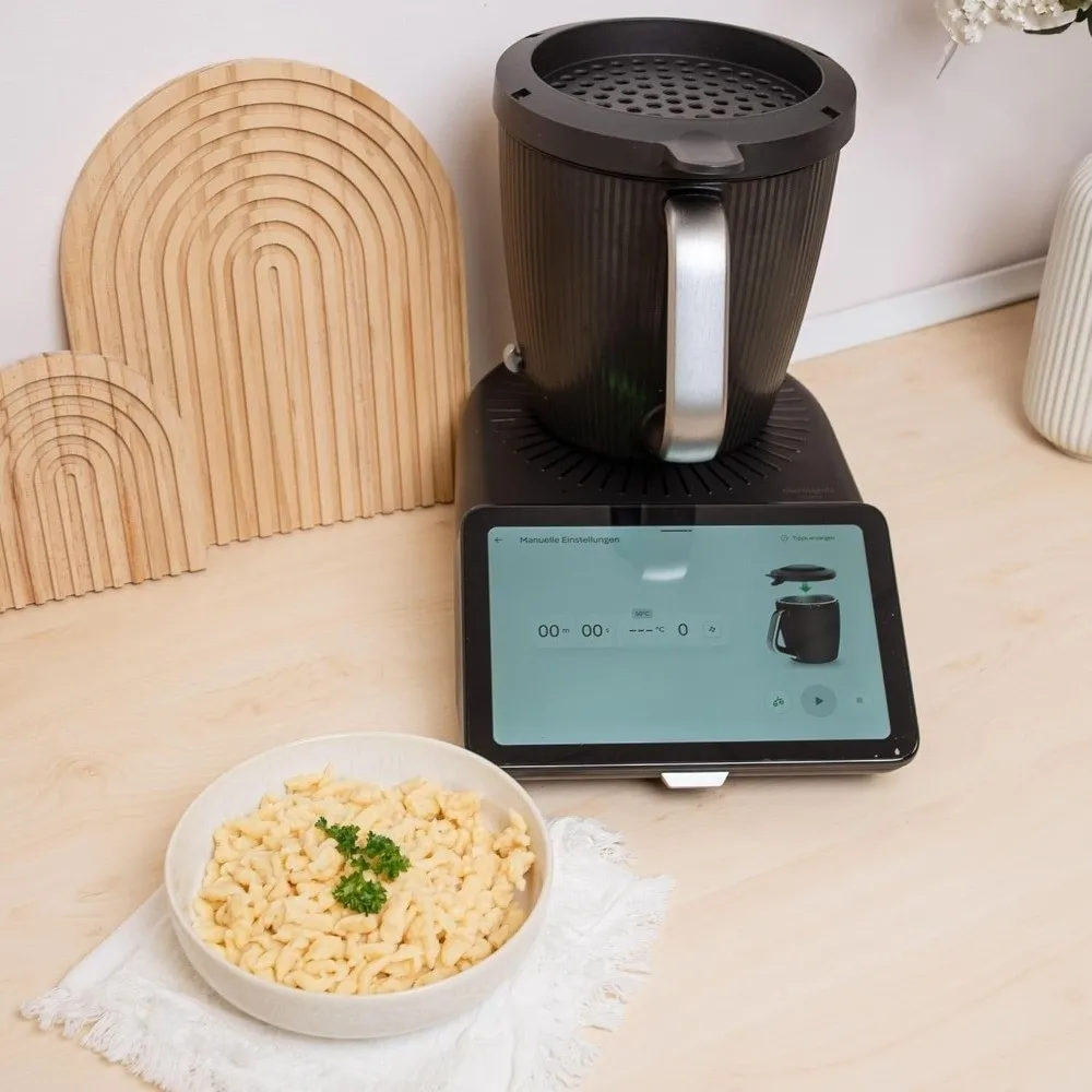 Reusable Pasta Sieve Dishwasher Safe Easy Use Kitchen Blender Bowl Cover Fine Mesh Spaetzle Grater for Thermomix TM7