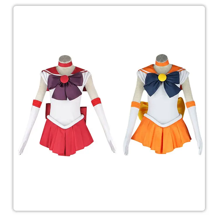 

Adults Kids Cosplay Anime Sailor Costume Tsukino Dress Usagi Halloween Costumes Girl Clothing Party 9Colors Gift Headwear