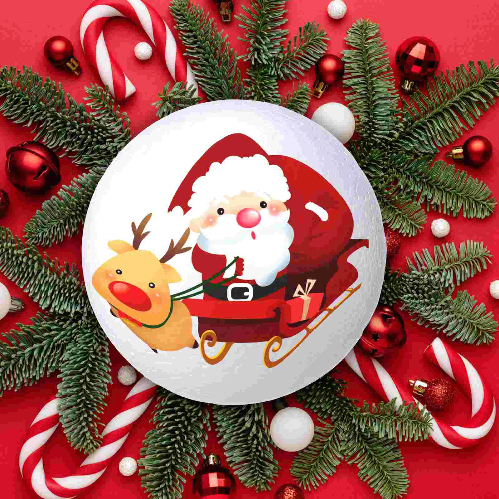 20 سنتيمتر كرات عيد الميلاد الكبيرة شجرة زينة أجراس Craft بها بنفسك كرات رغوة الحرفية للحرف اليدوية زخرفة الأطفال تزيين طفل صغير