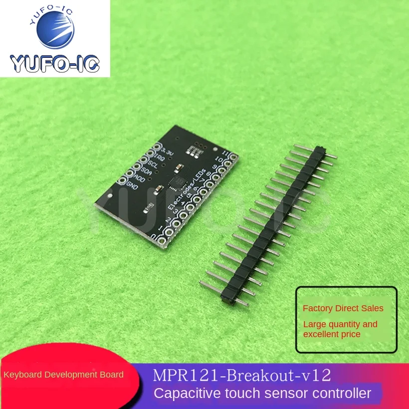Free Ship 1PCS MPR121-Breakout-v12 Proximity Capacitive Touch Sensor Controller Keyboard Boards