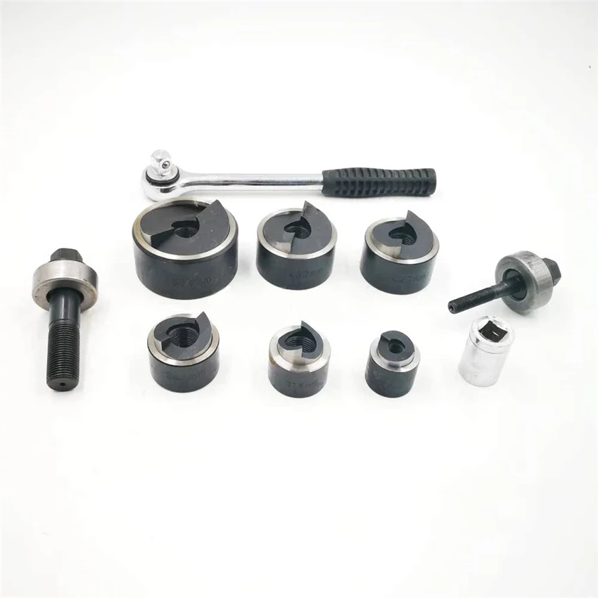 MAP-60 수동 철판 스테인레스 스틸 플레이트 펀칭기 래칫 유형 드릴링 펀칭기 수공구 구멍 펀처