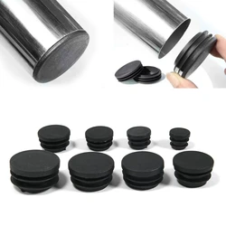 2-20pcs Thicken Round Plastic Blanking End Cap Chair Table Feet Cap Tube Pipe Insert Plug Decorative Dust Cover 16 19 22 25mm