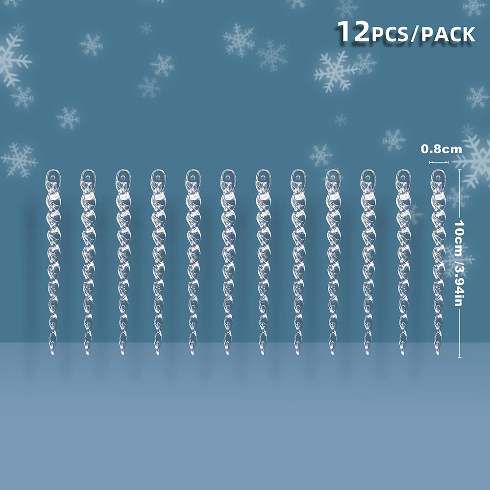Variant: 10cm Icicles-12pcs