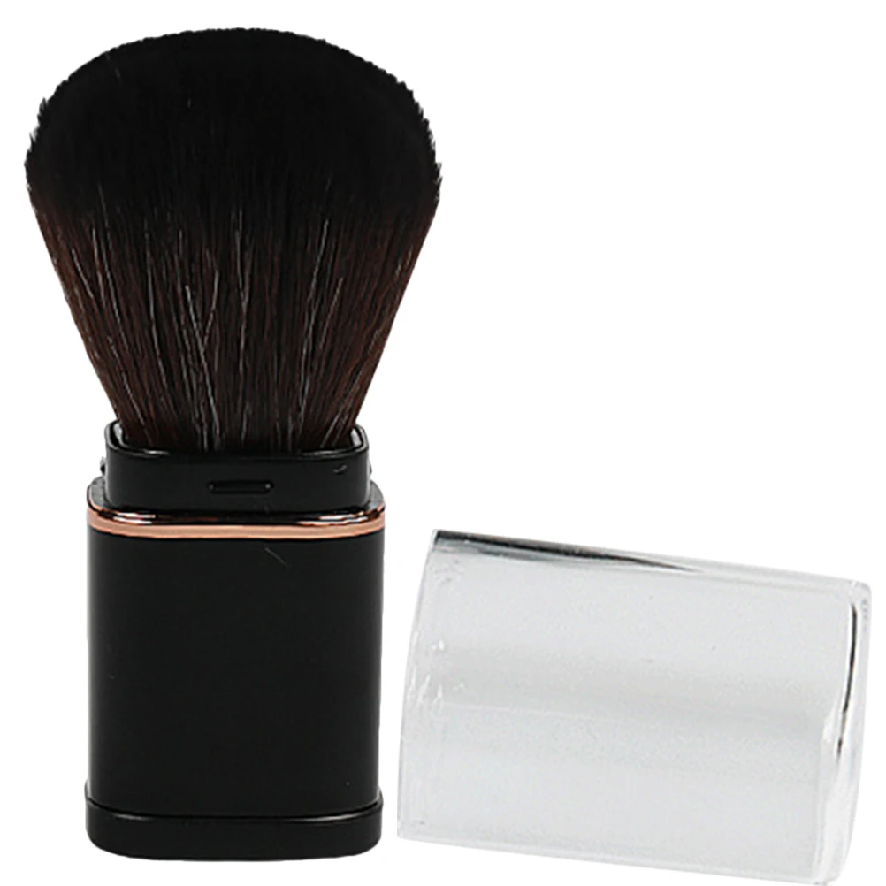 

Makeup Travel Size Multifunctional Portable For Face Foundation Faux Fiber Tools Retractable Powder