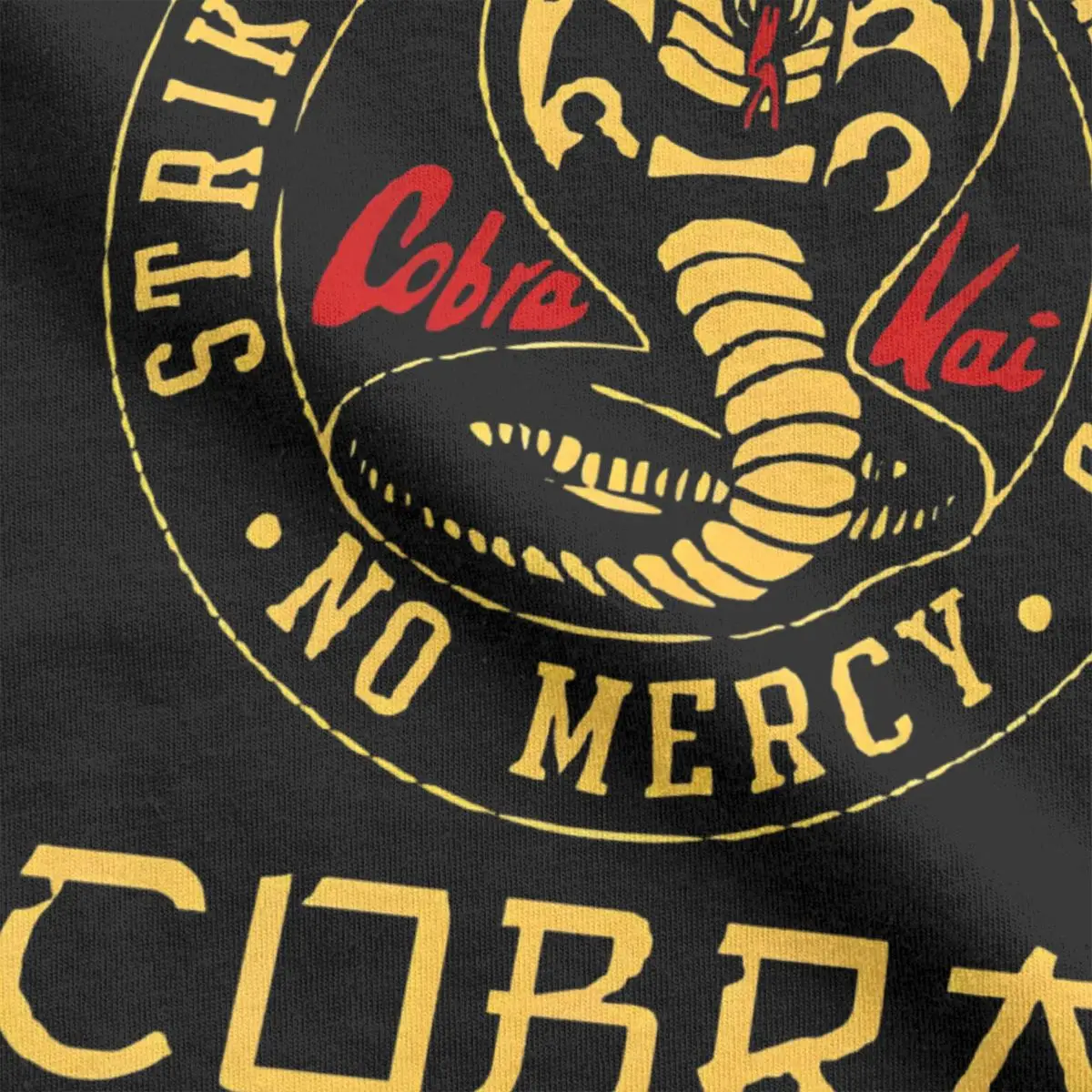 Summer Cobra Kai Team Logo Tv Drama Snakes Men Women\'s T Shirt Apparel Vintage Tees T-Shirts Pure Cotton Original Clothes