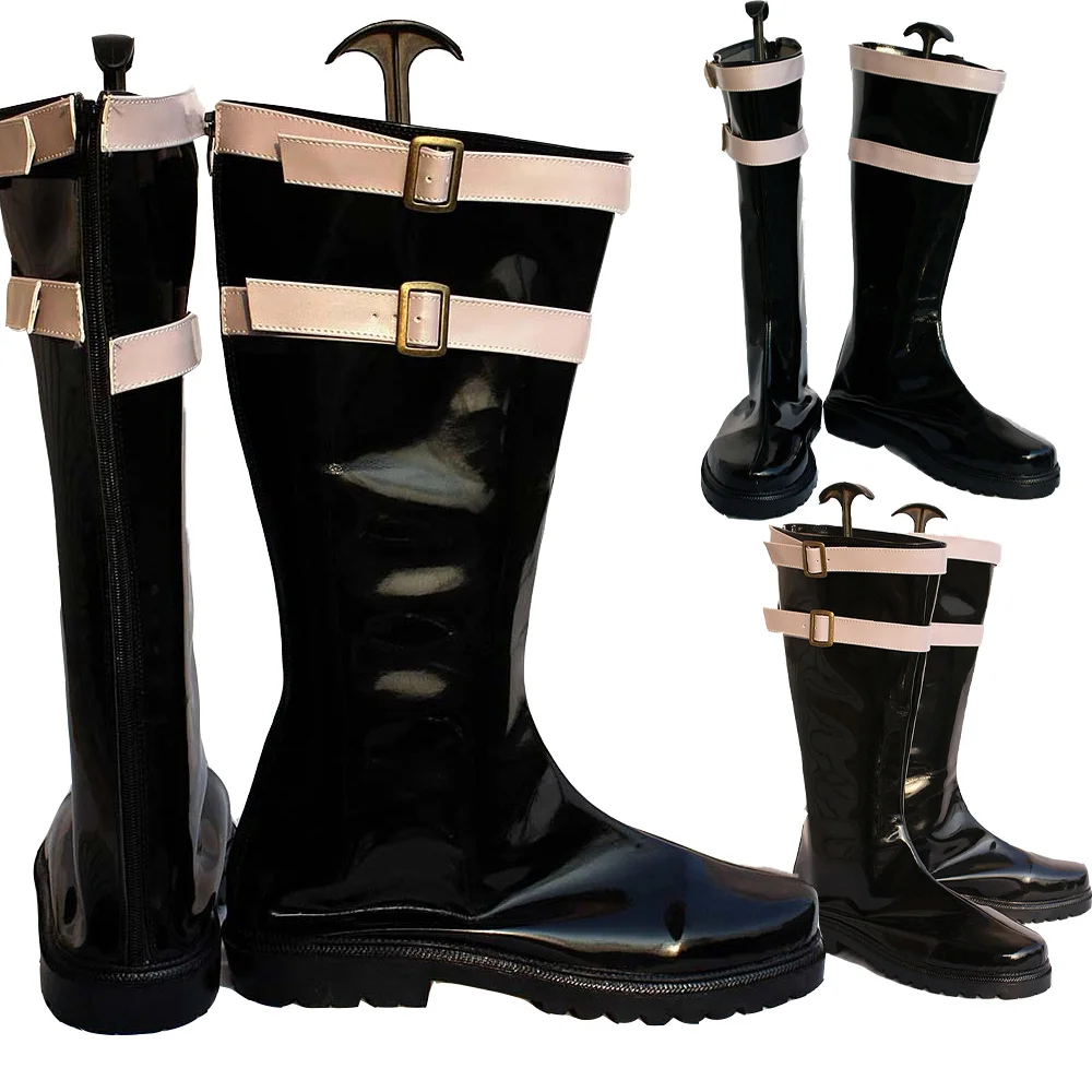 Cosplay Mihawk Sapatos e Botas para Adulto, Anime Roleplay, Roupa de Calçado Fantasia, Trajes de Festa Halloween, Acessório Gits, Tamanho UE