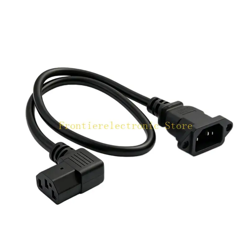 G8DB Cabinet Wiring Power Cord, C14 to C13 Panel Mount Inlet, Outlet, 60 Extension Cable for Server Gear