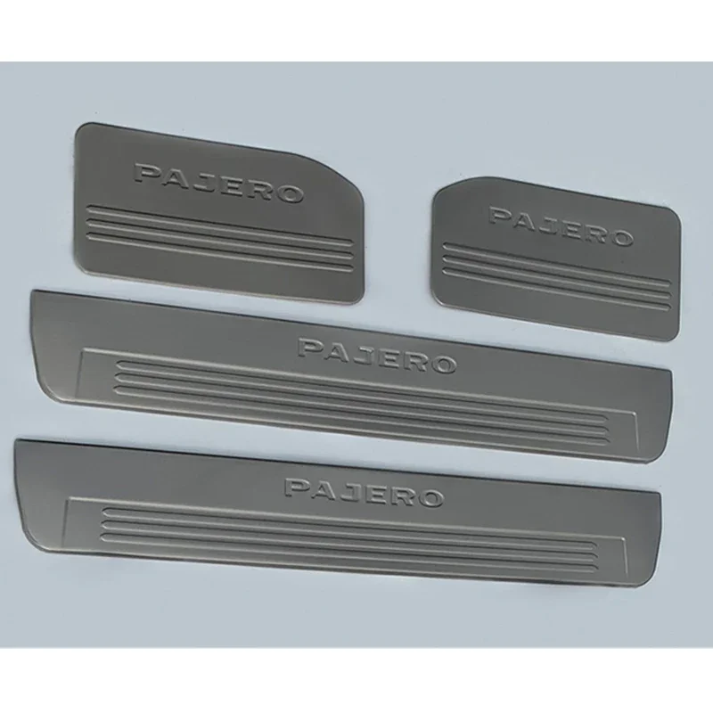 

Suitable for 07-19 Pajero sill strip stainless steel welcome pedal spot wholesale modification V93 V73 V97