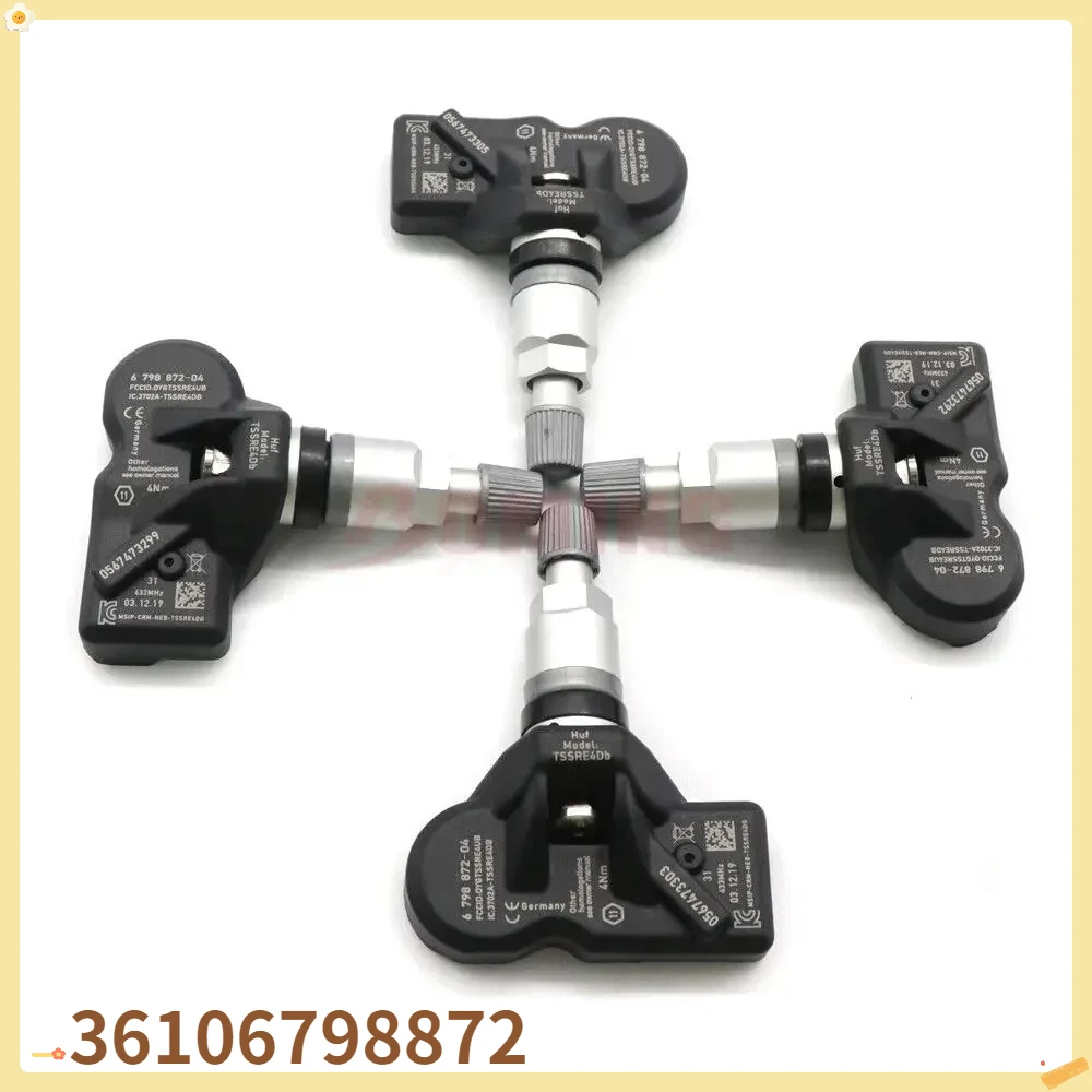 36106798872 Tire Pressure Sensor TPMS 433MHz For BMW 2 3 4 5 6 7 Series M6 X1 X3 X4 Z4 M5 M6 For Alpina Mini Alpina 36106874830