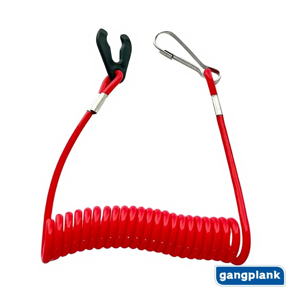 

Боковой блок управления подвесного двигателя, аварийная остановка, страховочный трос 682-82556-00, красный нейлоновый пламя для Yamaha