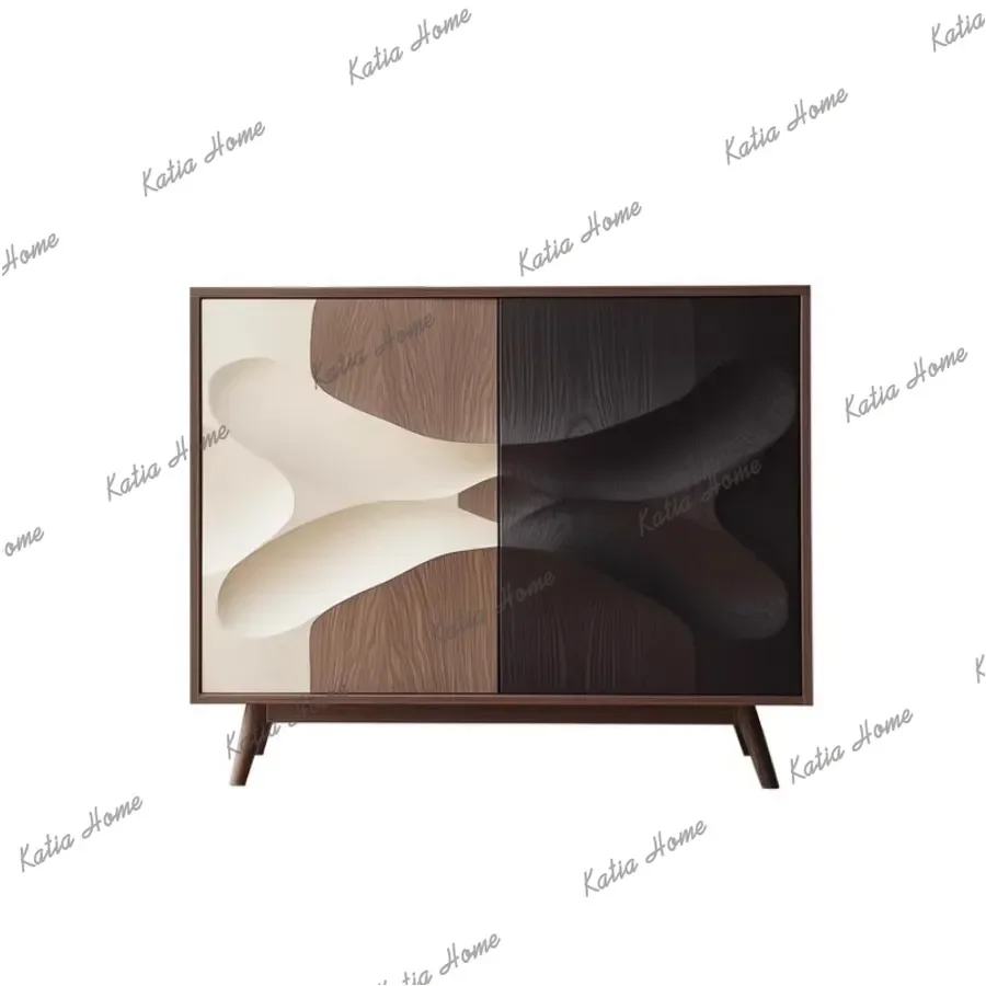 YJ Etro-modern Minimalist Living Room Cabinets Simple Solid Wood Ample Cabinets Designer Storage Space Home Furniture Muebles LJ