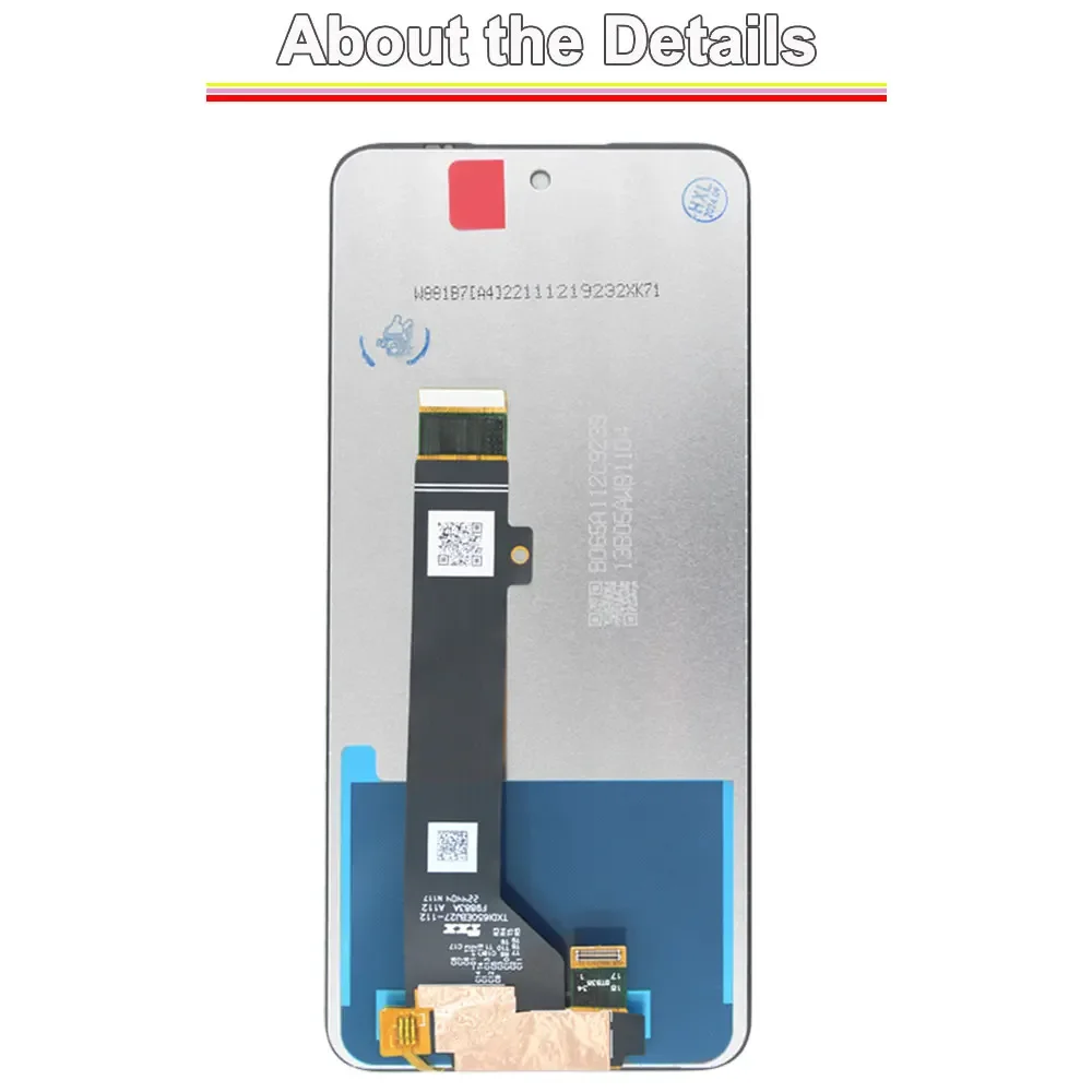 LCD For Motorola Moto G53 XT2335 Phone LCD Display Touch Screen Digitizer Moto G53 Phone LCD Screen Replacement Repair Parts