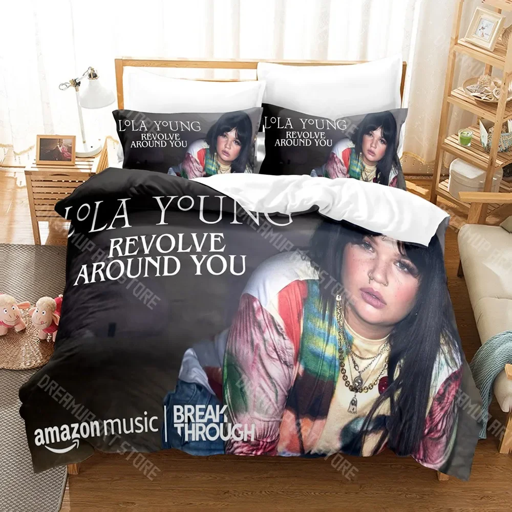 2026 3D Print Lola Young Bedding Set Single Twin Full Queen King Size Bed Set Adult Kid Bedroom Duvetcover Sets