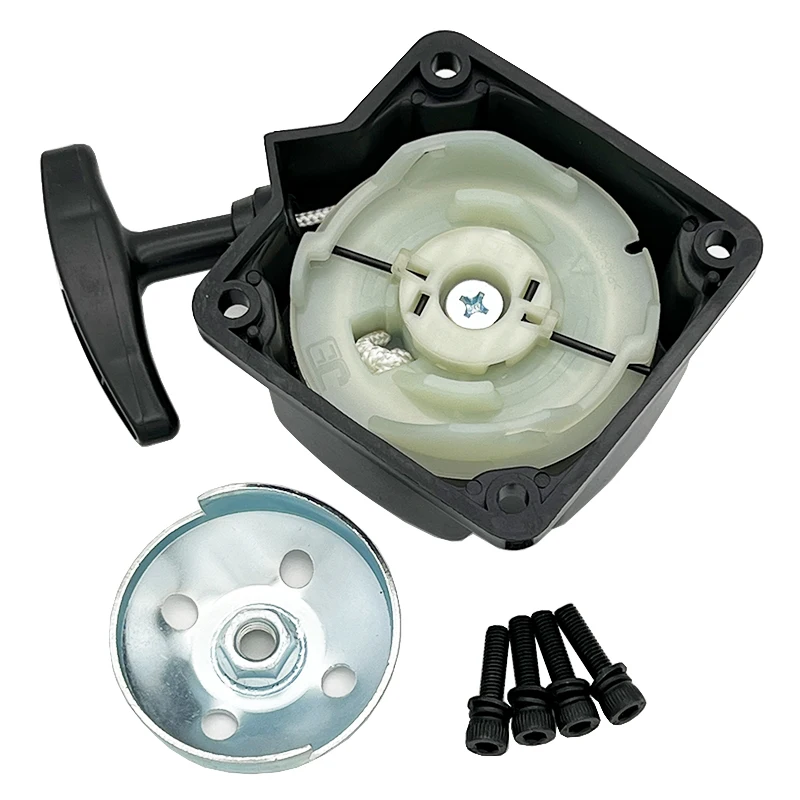 

Trimmer Garden Parts Gasoline Brush Cutter Accessories Recoil Starter Pull Kit for 33cc 43cc 52cc