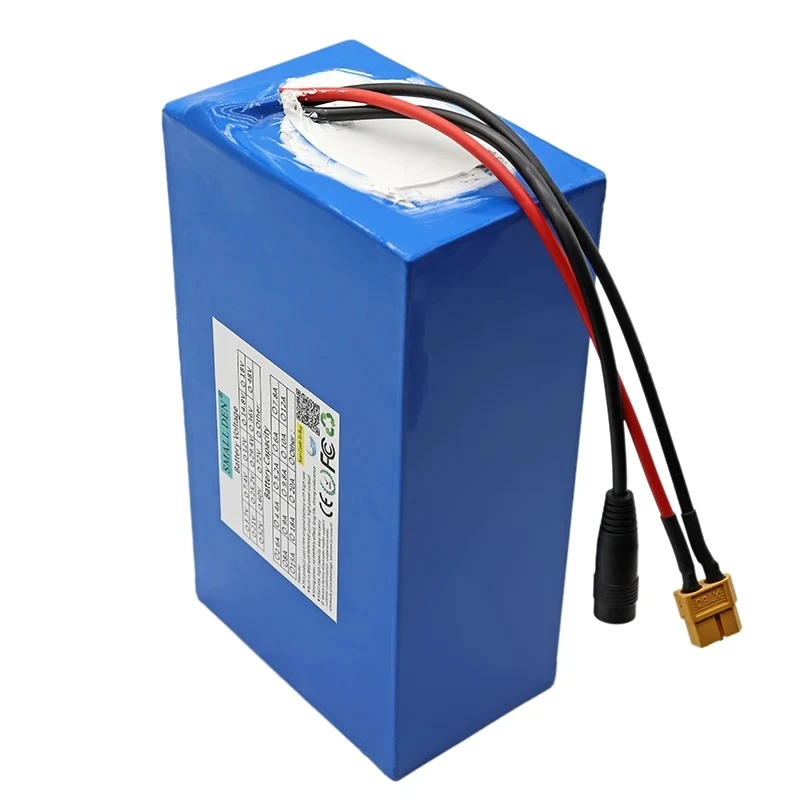 72V 10Ah 21700 20S2P Lithium Battery Pack 2000W High Power built-in BMS For E-Two wheeler/Tricycle/Backup Power +84V 3A Charger