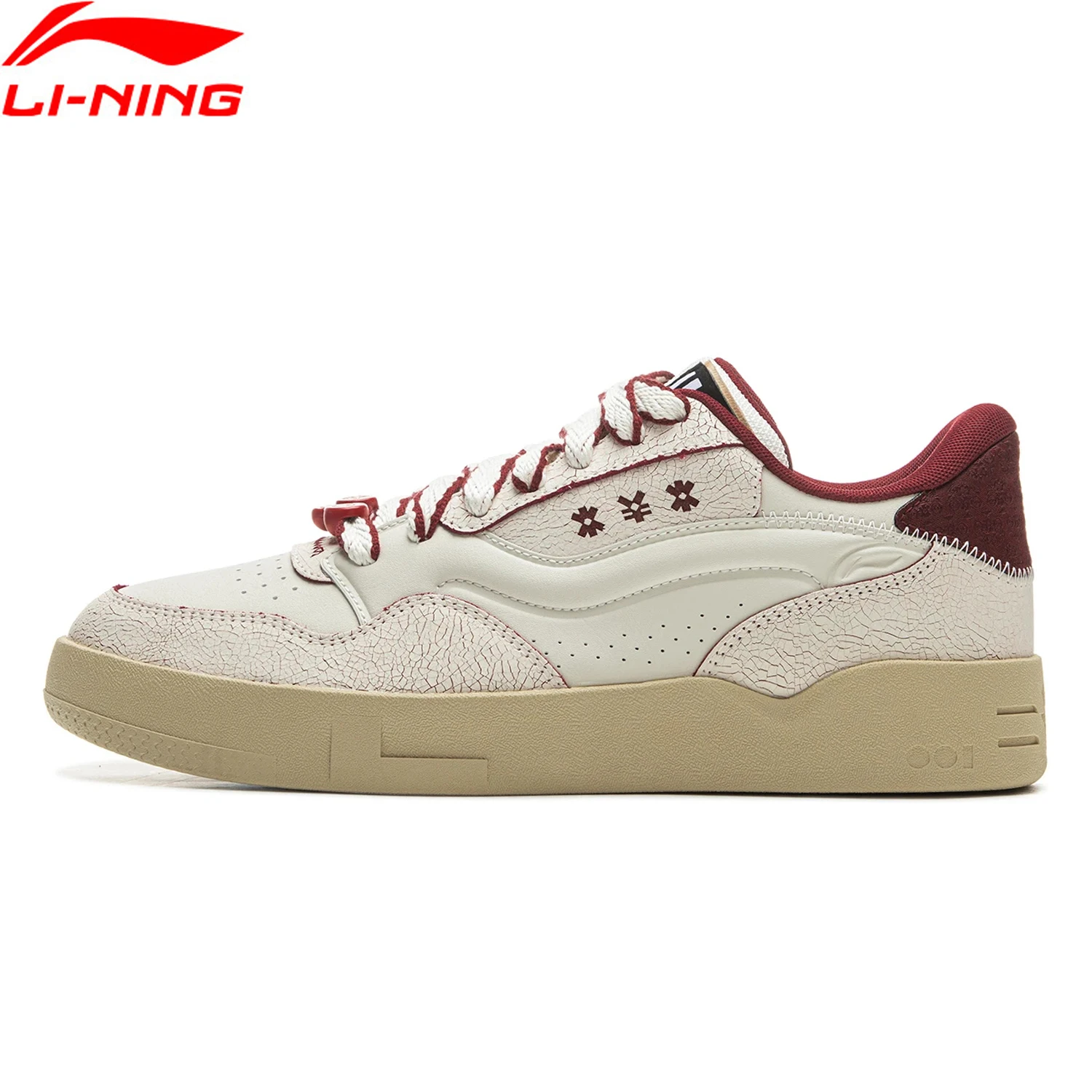 Li-Ning Men Women 001 BTC 2 Sports Style Shoes LIGHT FOAM Cushion LiNing Stylish Shoes Classic Leisure Sneakers AGCV019