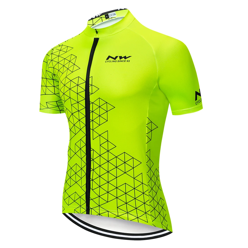 

Jersey Cycling Team Short Sleeve Road MTB Shirt Bike Bicycle Wear Sports XCO Outdoor Breathable Top Moisture Wicking Gear North