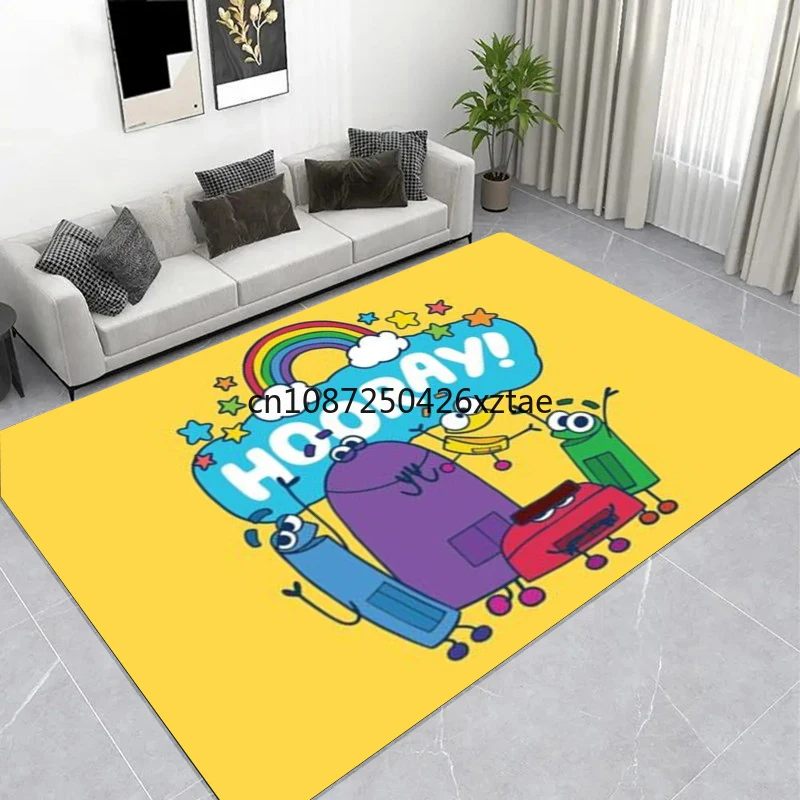 

Ask The SS-Storybots Carpet Kitchen Mat Fashion Yoga Mat Living Room Bedroom Decorat Non-slip Mat Birthday Gift Alfombra