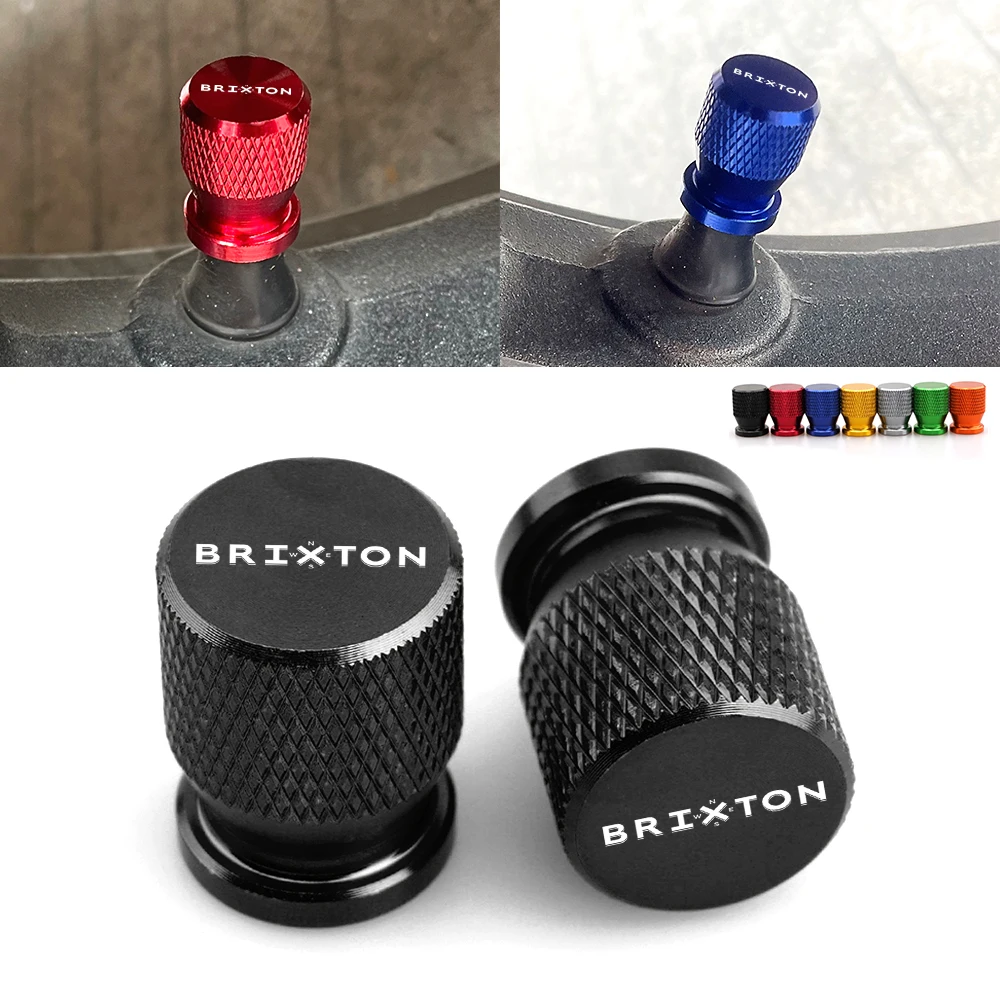 

For Brixton Cromwell 1200 Crossfire 500 Felsberg 125 250 Storr 500 Sunray 125 Accessories CNC Wheel Tire Valve Cap Plug