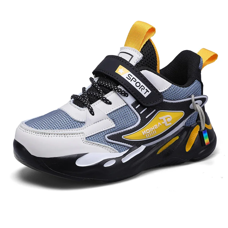 Kinder-Turnschuhe, lässige, atmungsaktive Schuhe für Jungen, Outdoor-Sport, Laufen, Kinder- und Mädchen-Tennisschuhe