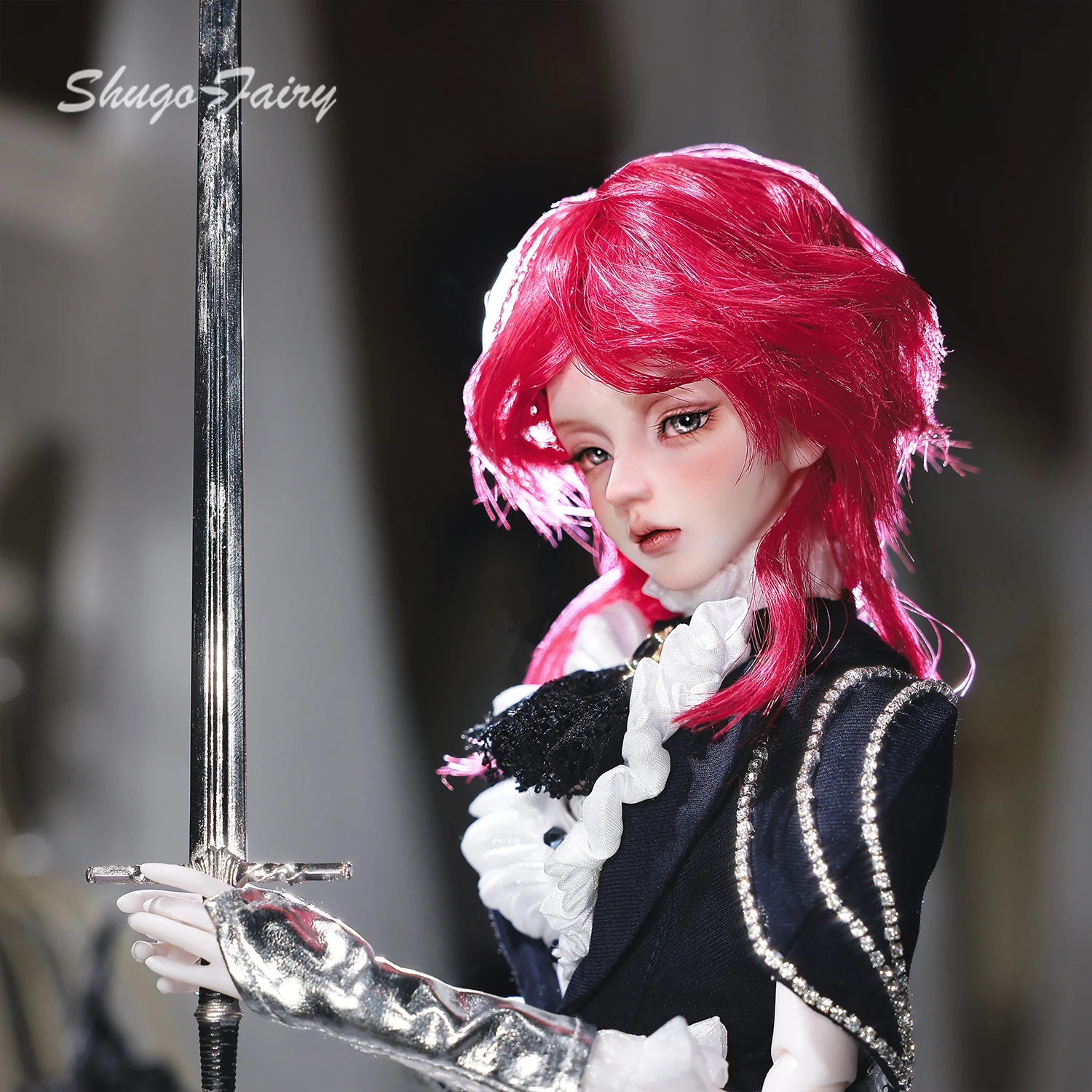 Bjd Doll 1/4 Carmen G Full Set Lady Knight Resin Armor Greaves Action Figure Shuga Fairy Collection Outfit & Accessories