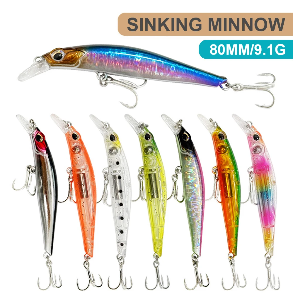 8 cm 9.1g leurres de pêche cou - Fishing Lure Jerkbait avis et prix
