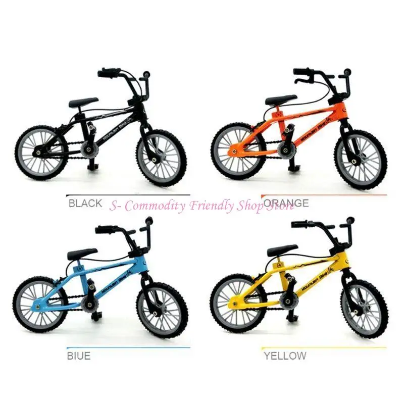 85AE Mini alliage doigt vélo Sport vélo touche bricolage pour jeu créatif skateboard