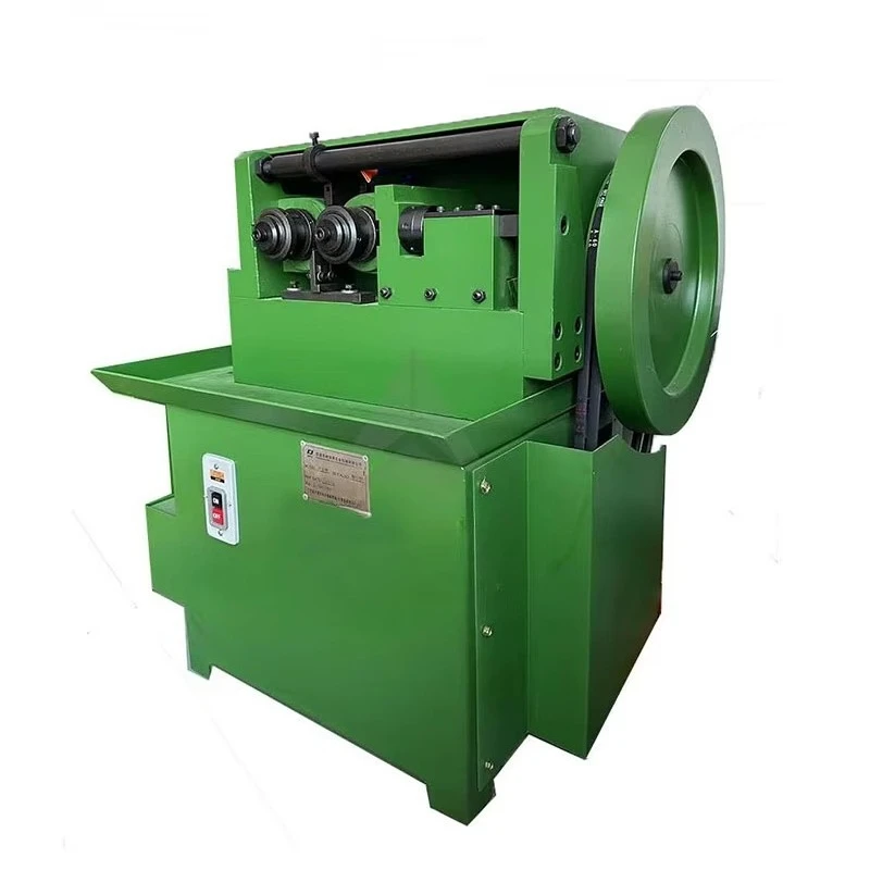3 Ton Wire Threading Machine Bolt Threading Machine Two Roll Wire Rolling Machine Factory Threading Equipment