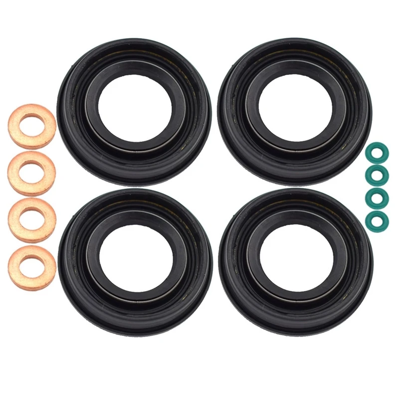 Injector Seal Kit + Rocker Cover Gasket For Ford Transit MK7 2.2 Tdci 1378433 , 1495919 , 1378432 , 1980.J7, 71724128