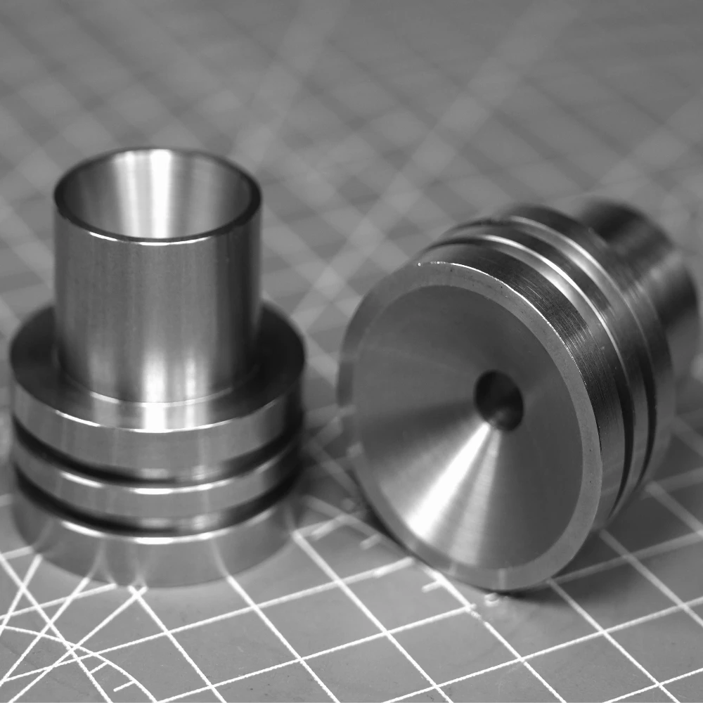 Stainless Steel Engine Nozzle for 32mm Inner Diameter RC Rocket Model Replacement Booster Nozzles DIY Educational Toy Projects