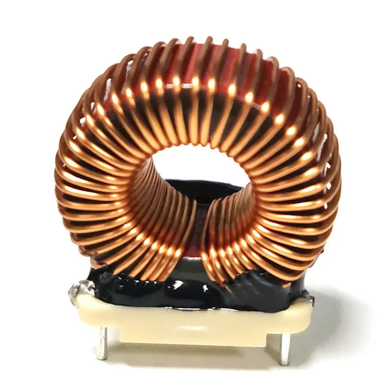Magnetic ring inductorT106-20.8copper wire wound inductor anti-interference red base coil ring-type plug-in common mode inductor