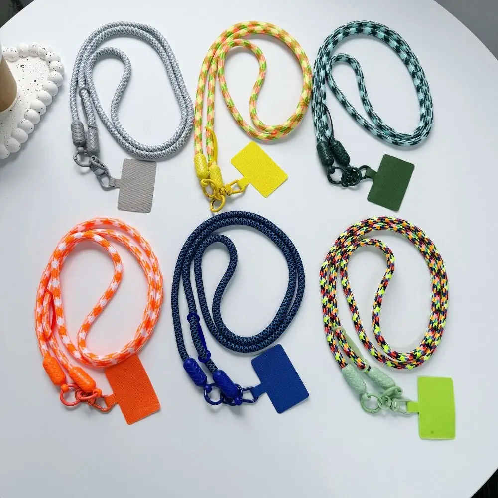 Universal Mobile Phone Hanging Rope Removable TPU Gasket Anti Loss Bag Pendant Detachable Anti Drop Crossbody Hanging Neck Rope