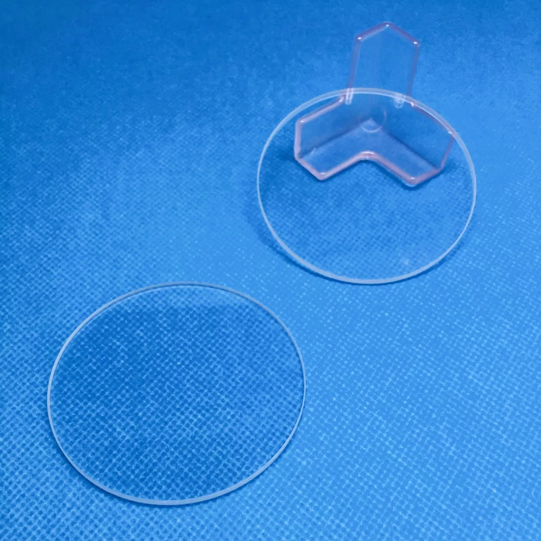 ZJB320 WG320 UV Long Pass Filter 320nm Cut‑off Ultraviolet Glass Sheet High Transmittance for Optical Instrument Machine Vision