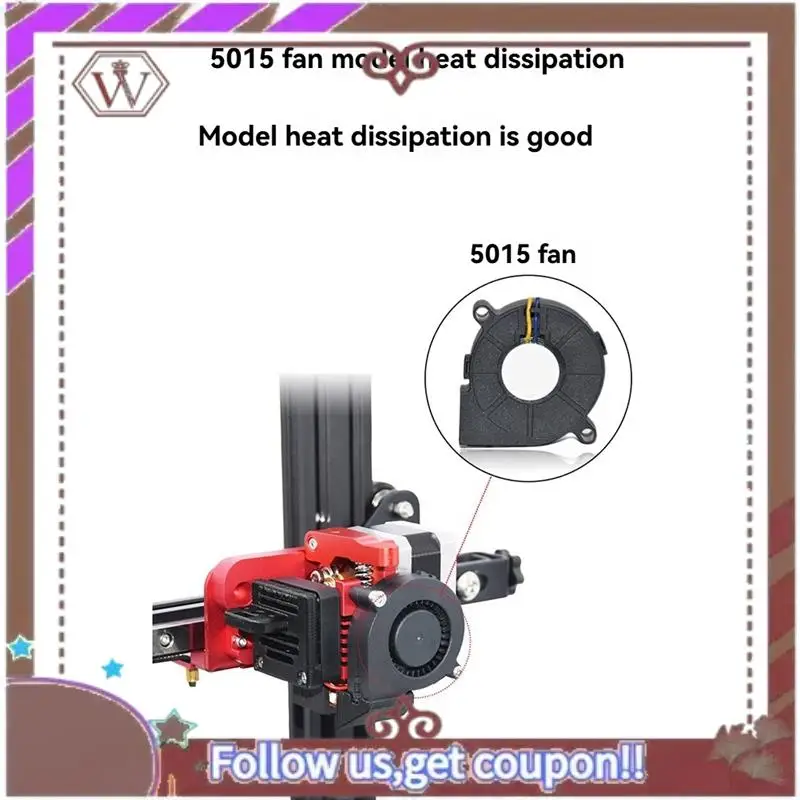 

Комплект обновления Hotend ABBG-Direct Drive с комплектом направляющих для линейной рейки Комплект линейных направляющих оси X с кронштейном объединительной платы 24 В для Ender-3