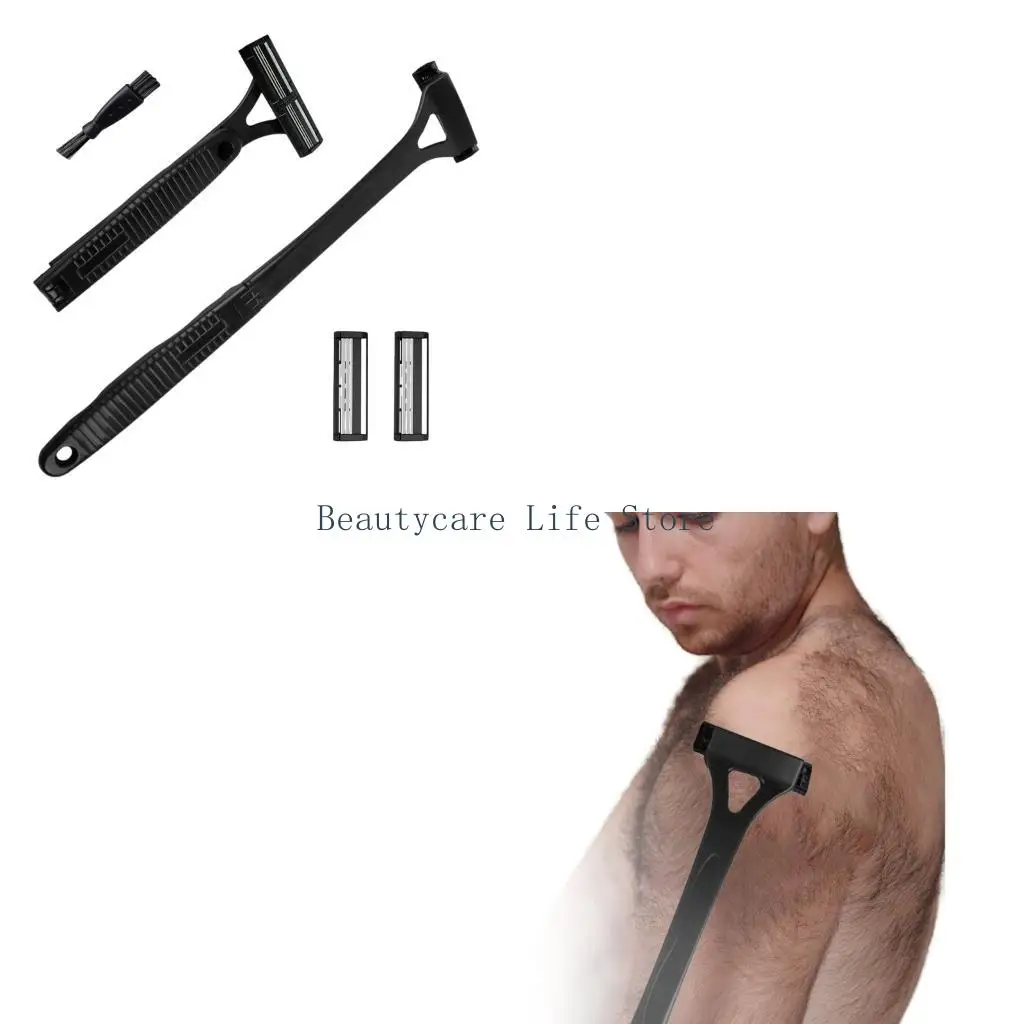 652C Men's Shaving Tool with Three Layer Blade and Comfortable Grip Detachable Design