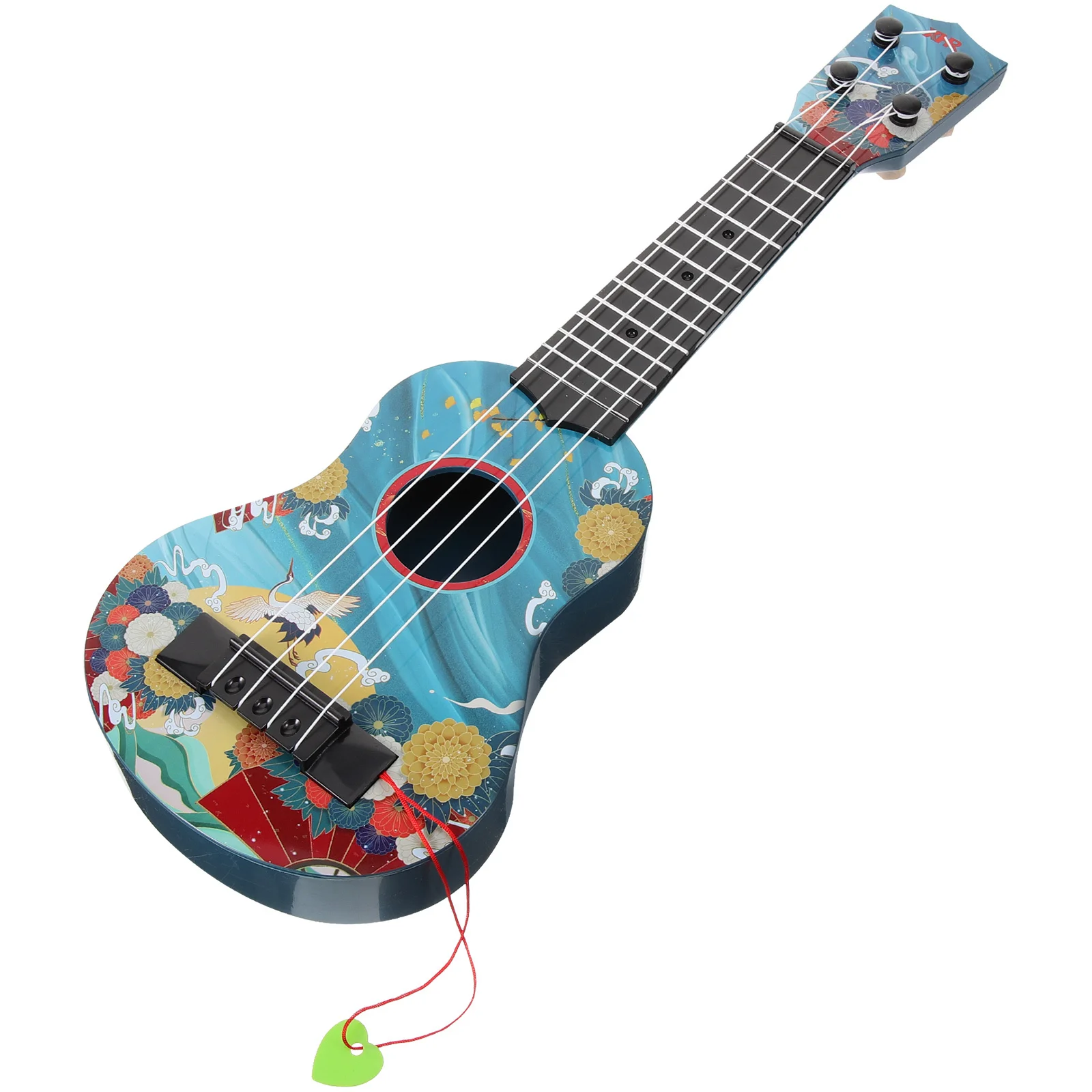 

Ukulele 21 Inches Wooden Acoustic Small Guitar for Beginner Kids Singing Practice Musical Instruments Beginner Ukulele